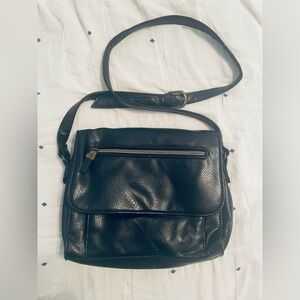 Relic Black Crossbody Bag